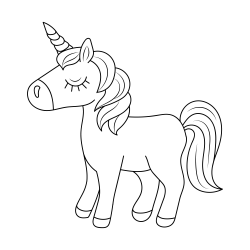 Unicorn Coloring Pages - Free Online and Printable